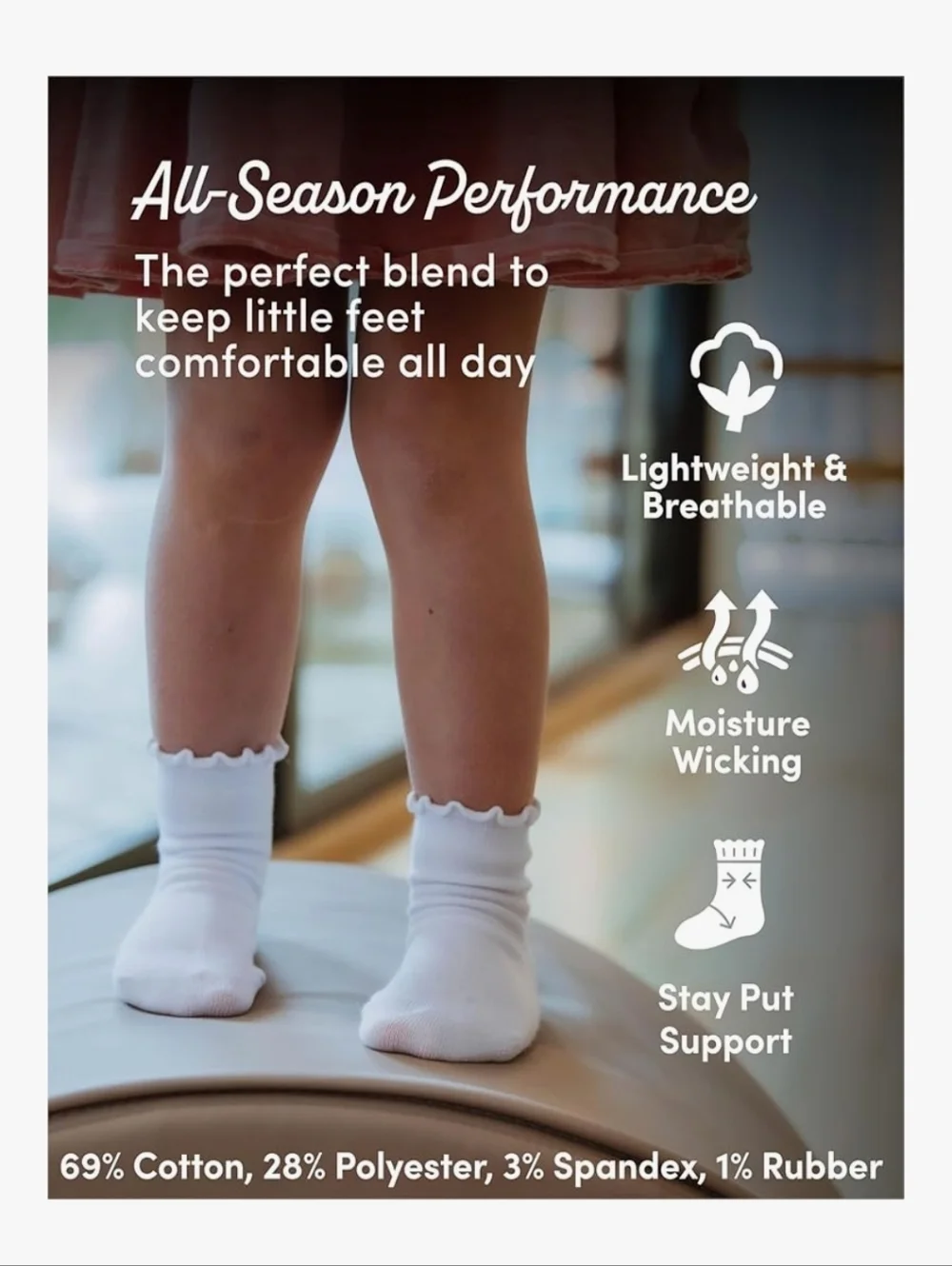 Ruffle Socks for Girls